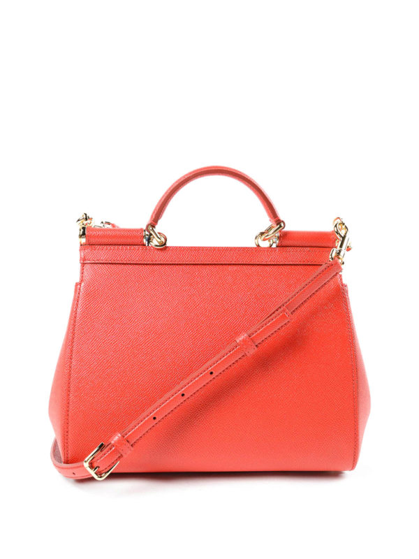 The Best Shops DOLCE & GABBANA: クロスボディバッグ - レザーバッグ - Sicily Medium